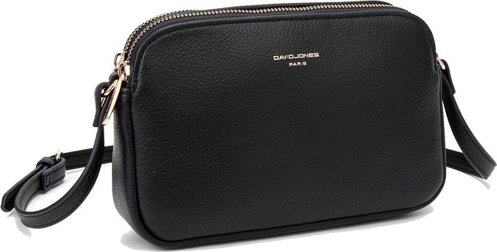 Produktbild David Jones **Damen Umhängetasche - Modell Erisma Lux - Pu Vegan Leder** - 21.0 X 13.0 X 5.0 Cm