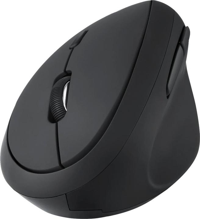 Produktbild Perixx PERIMICE-719L, Kleine ergonomische Maus für Linkshänder, schnurlos, schwarz (Kabellos)