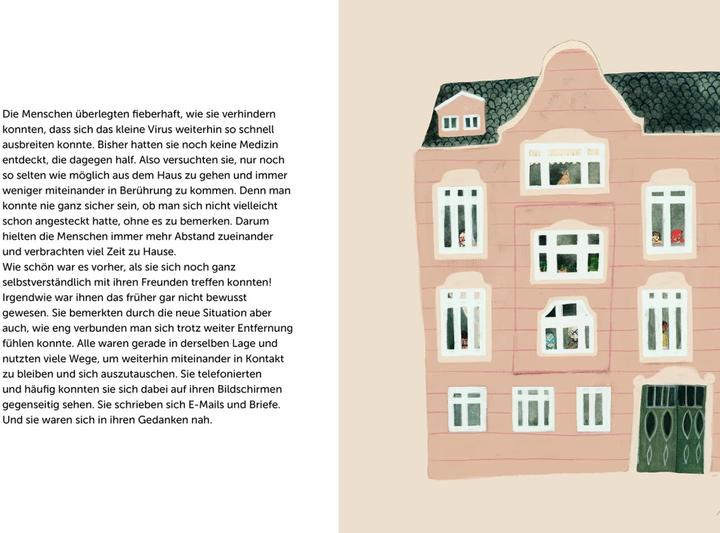 Image du produit Das kleine Virus Corona: Wie die Kinder geholfen haben es zu besiegen. (Allemand, Marie Franz, 2020)