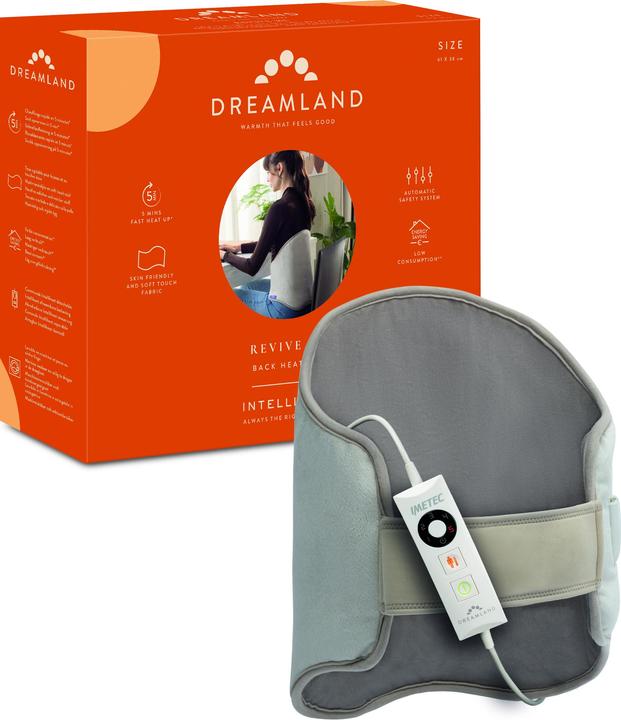 Actual product image Dreamland Back Heating Pad HPDIC-26131 (61 x 38 cm)