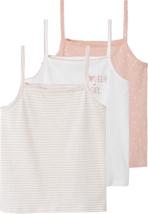 Produktbild Vertbaudet 3er-Pack Mädchen Trägertops BASIC (158)
