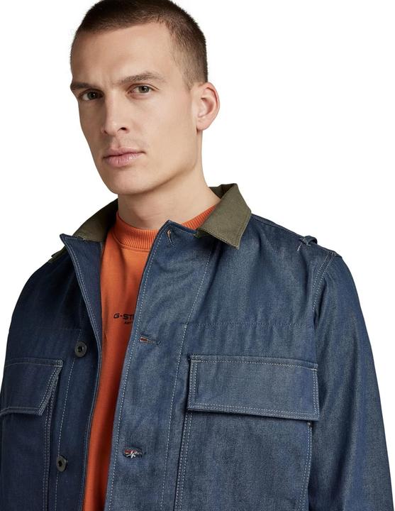 Actual product image G-Star Utility Flap Pocket Denim Jacket (XL)