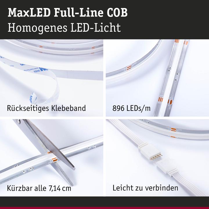 Actual product image Paulmann MaxLED 1000 Full-Line COB Stripe Set (RGBW, 150 cm, Indoor)