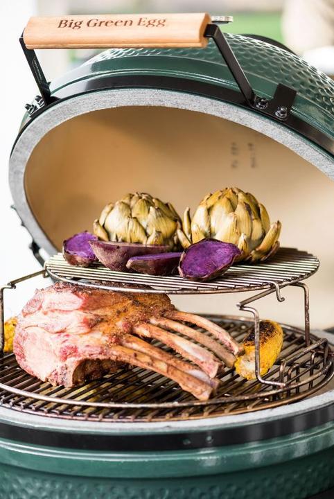 Actual product image BIG Green Egg 2-Piece Multi Level Rack L