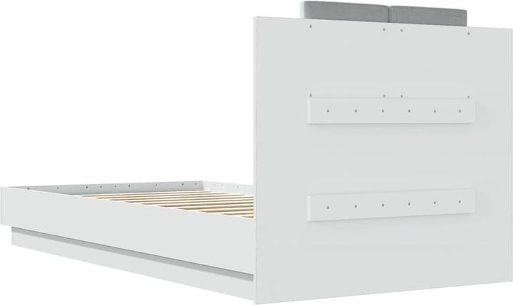 Actual product image VidaXL Bed frame with headboard (75 x 190 cm)