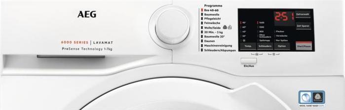 Immagine prodotto AEG L6FBG51470 - Bianco (7 kg, A sinistra)