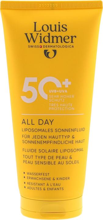 Immagine prodotto Widmer Louis All Day LSF50+ Value Pack parfumiert 200 ml (Latte solare, SPF 50+, 200 ml)