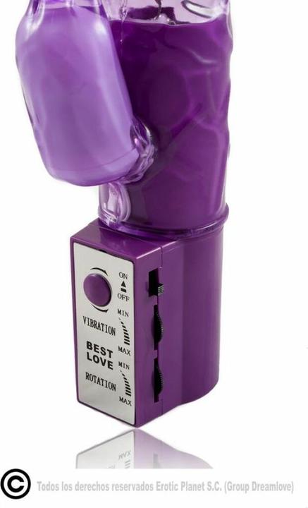 Actual product image Baile Lilac Rabbit Rotator Superstimulator