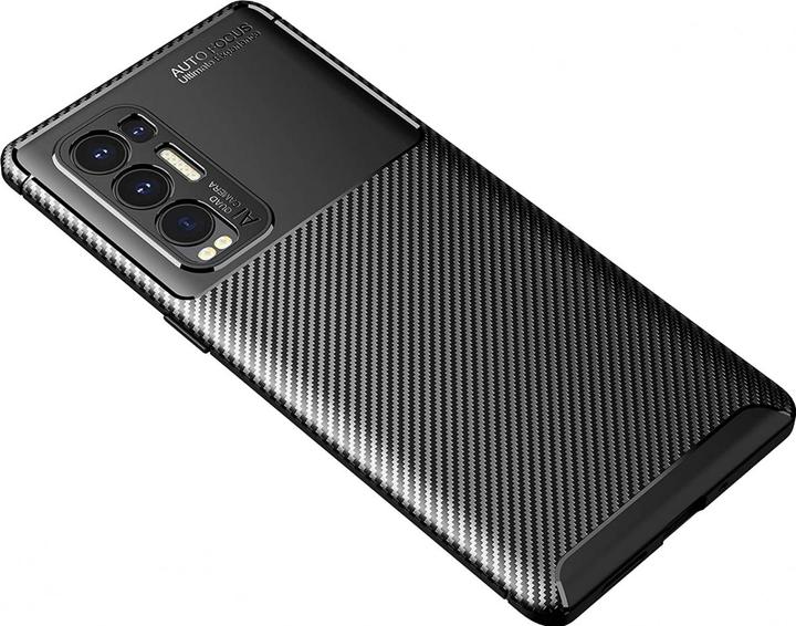 Produktbild Screenguard Oppo Find X3 Neo Hülle Carbon Design TPU Case (Oppo Find X3 Neo)