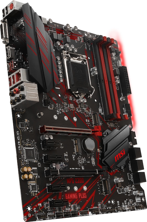 Produktbild MSI MPG Z390 Gaming Plus (LGA 1151, Intel Z390, ATX)