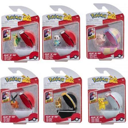Rei Toys Pokemon Clip'n Go Assortimento