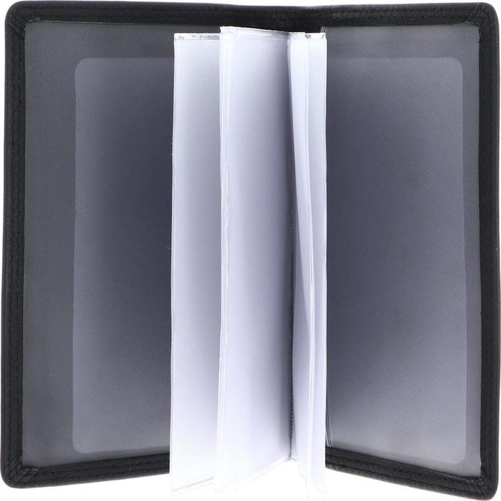 Actual product image Golden Head Polo ID card holder RFID leather 9 cm