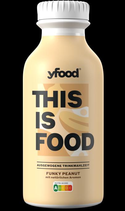 Actual product image YFood Funky Peanut Drink Meal (500ml) (Groundnut, 1 x)