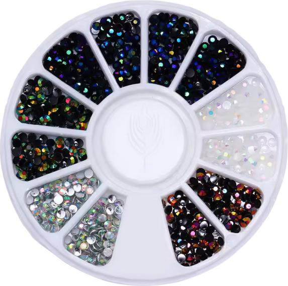 Nagellack24 Strasssteine Color Mix