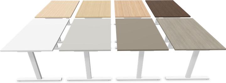 Actual product image Narbutas T-Easy desk (1200 x 800 x 740 mm)