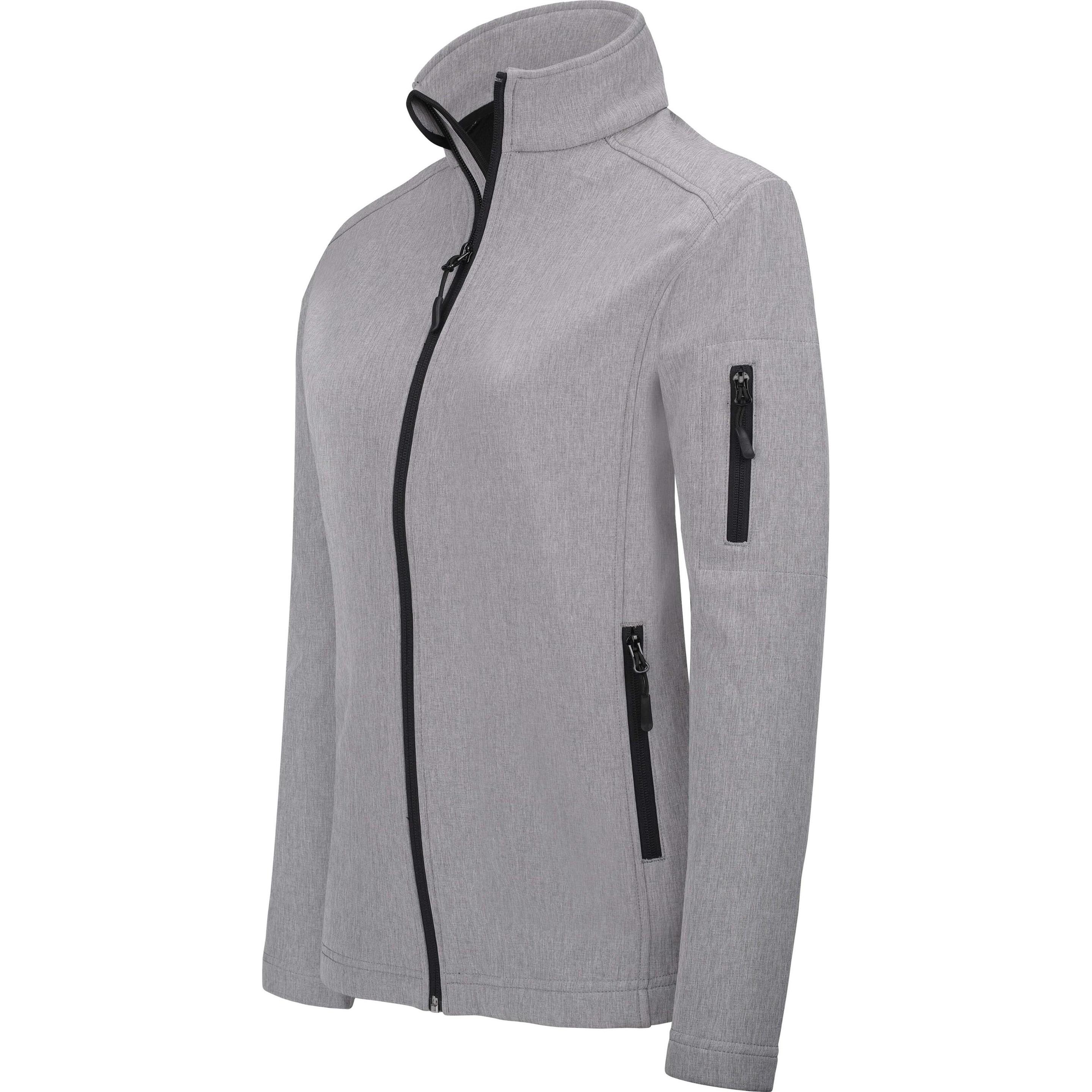 Kariban, Damen, Jacke, Softshell-Jacke für Damen (XL), Grau, XL