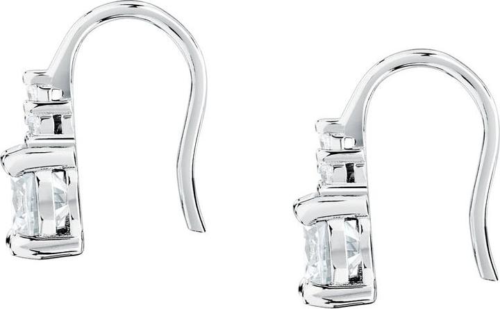Immagine prodotto Morellato - Silver dangle earrings with clear cubic zirconia Tesori SAIW298 (Argento 925)