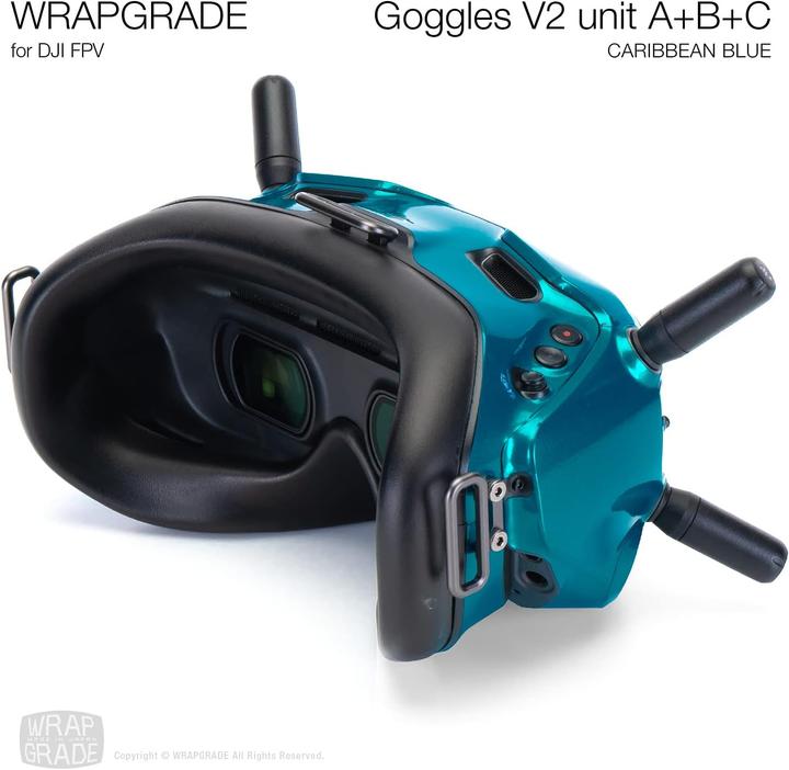 Image du produit Wrapgrade Schutzfolie für DJI FPV Goggles V2 (Protection des drones, DJI FPV)