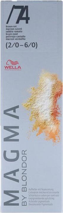 Actual product image Wella Magma By Blondor (74 brown-red)