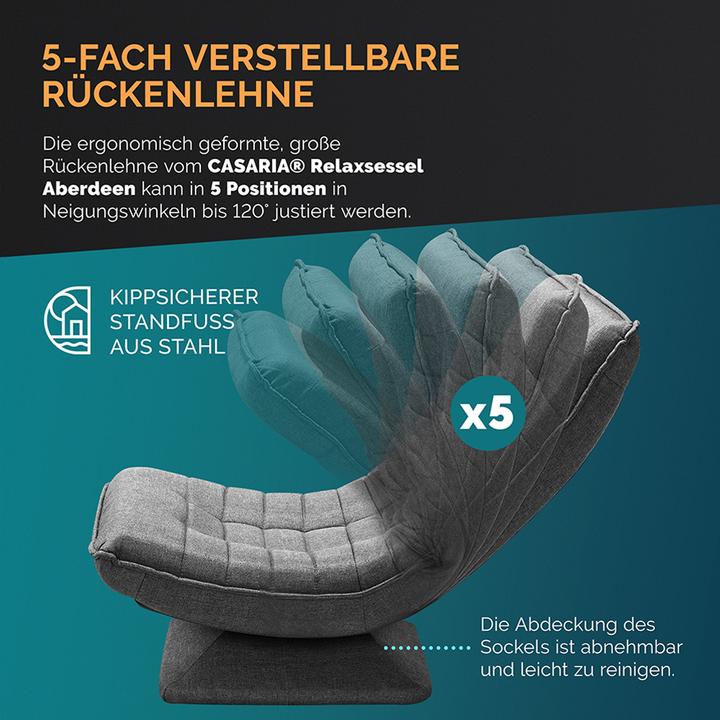 Image du produit Casaria Chaise au sol