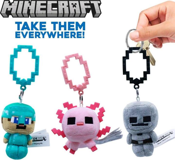 Produktbild Just Toys Minecraft Plush Hangers