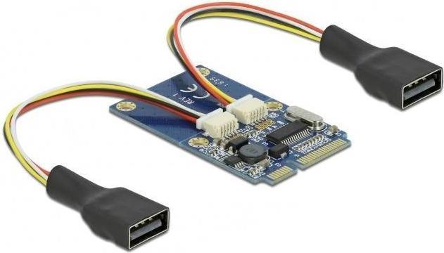 Immagine prodotto Delock Mini PCI Express a 2x adattatore USB