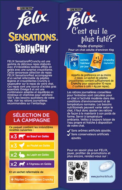 Produktbild Felix Sensations (Adult, 10 Stk., 85 g)