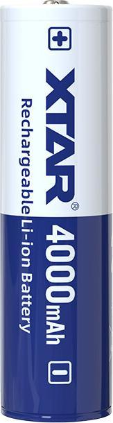 Xtar 18650 Akku mit Schutzelektronik (1 Stk., 18650, 4000 mAh)