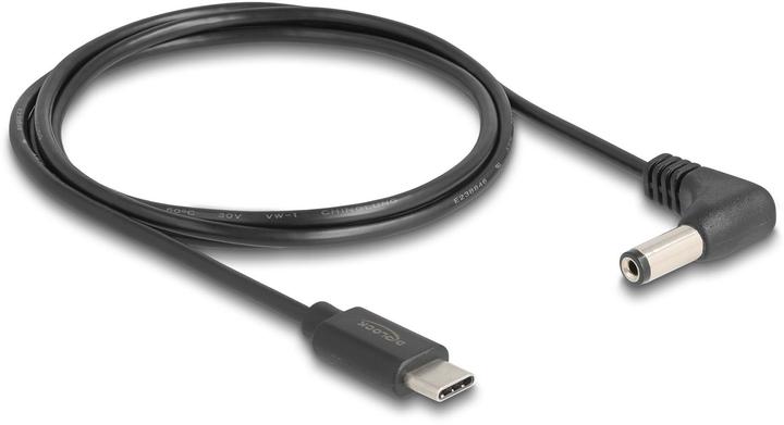 Actual product image Delock USB Type-C power cable to DC 5.5 x 2.1 mm (1.50 m)
