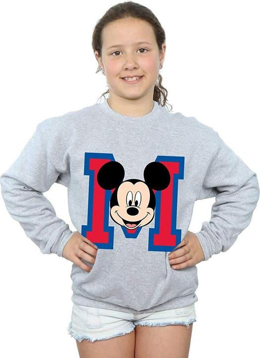 Produktbild Disney Mickey Mouse M Face Sweatshirt Mädchen (152, 158)