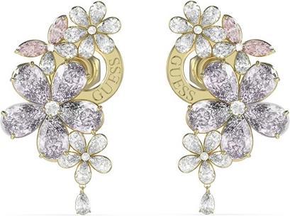 Produktbild Guess Beautiful Gold-Plated Earrings Lily Flowers