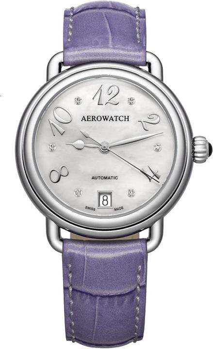 Aerowatch 1942 Lady Elegance Automatic (Montre analogique, Swiss Made, 35 mm)