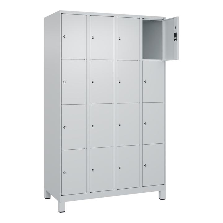 Produktbild C+P Fächerschrank Classic Plus, 4 Fächer übereinander, Abteilbreite 30 cm, mit Füssen (120 cm, 195 cm)