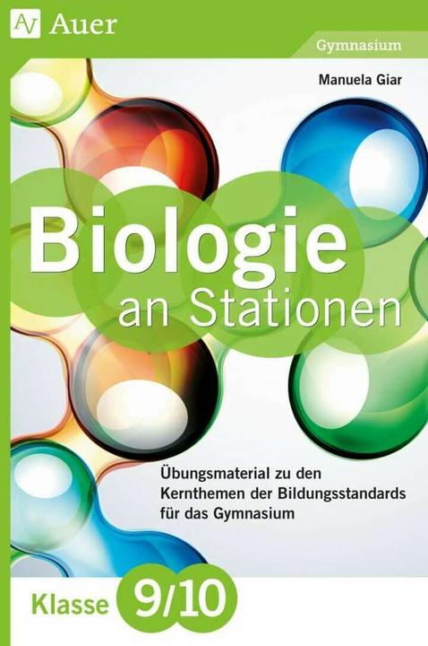 Produktbild Biologie an Stationen 9-10 Gymnasium (Deutsch, Manuela Giar, 2016)