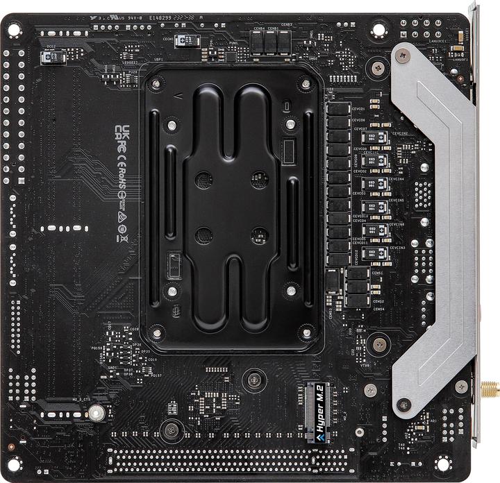 Actual product image AsRock B650I Lightning WiFi AM5 mITX HDMI DDR5 retail (AM5, AMD B650, Mini-ITX)