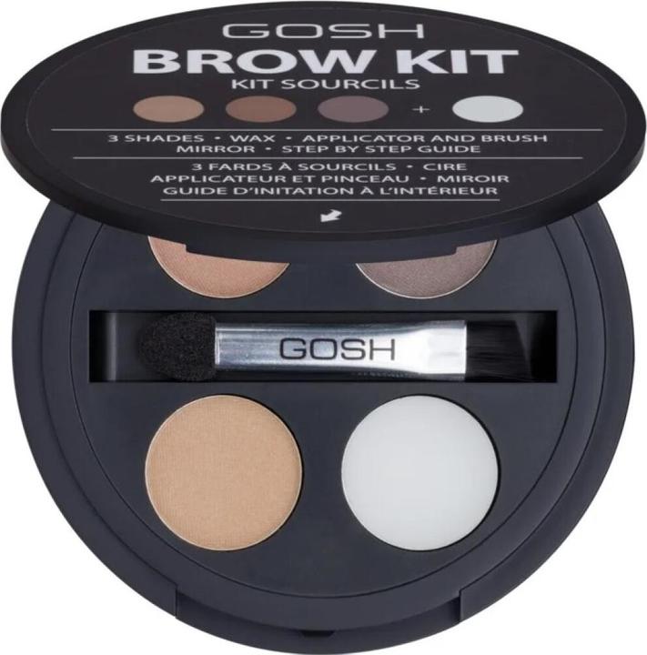 Actual product image Gosh Brow Kit (Black)