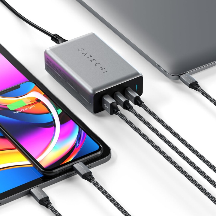 Actual product image Satechi Travel GaN (100 W)