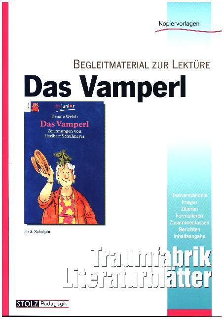 Produktbild Pfeiffer, K: Vamperl - Literaturblätter (Deutsch, Karin Pfeiffer, 2003)