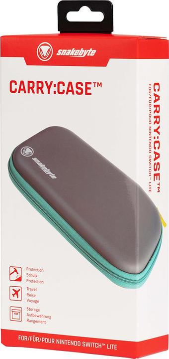 Snakebyte Custodia per Nintendo Switch Lite - grigio (NSW Lite) (Switch Lite)