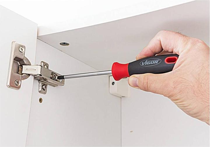 Produktbild Vigor Schraubendreher Satz ∙ V1637 ∙ Schlitz Profil, Kreuzschlitz Profil PH ∙ 0,6 x 3 - 1,2 x 6,5 ·… (Phillipps-Kreuzschlitz (PH), Schlitzschrauben)