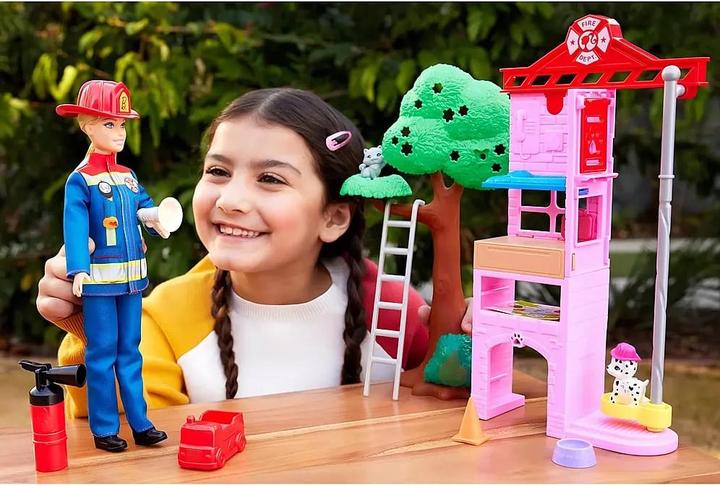 Produktbild Barbie Feuerwehr Spielset