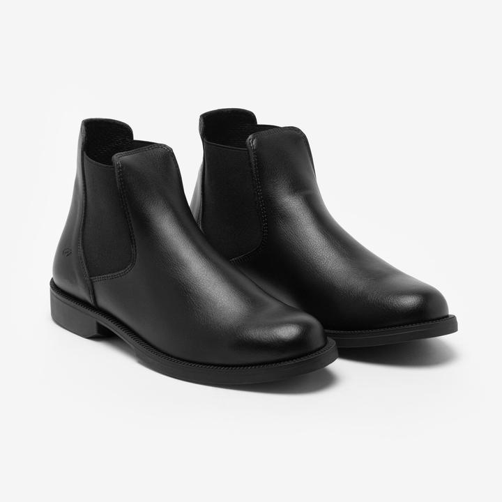 Produktbild Fouganza Reitstiefeletten 500 Damen/Herren schwarz (41)