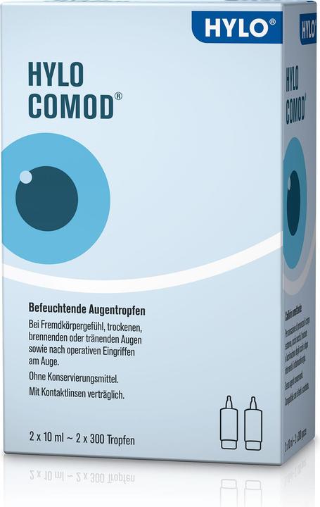 Actual product image HYLO Comod (10 ml, 2 x 10 ml)
