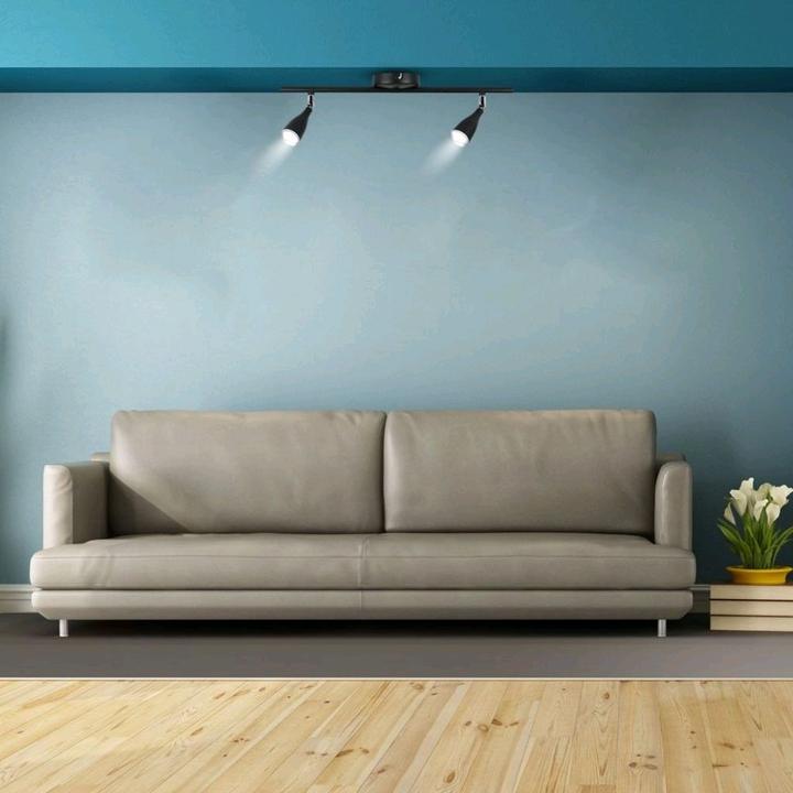 Image du produit V-TAC VT810 2 x 45W LED Lampe murale blanc chaud noir (680 lm)