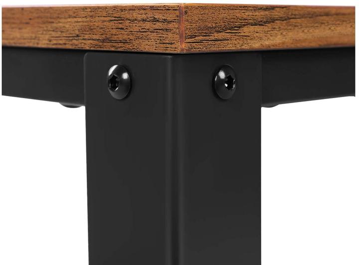 Immagine prodotto Vasagle Tavolino marrone, nero 40,0 x 40,0 x 50,0 cm (45 x 55 cm)