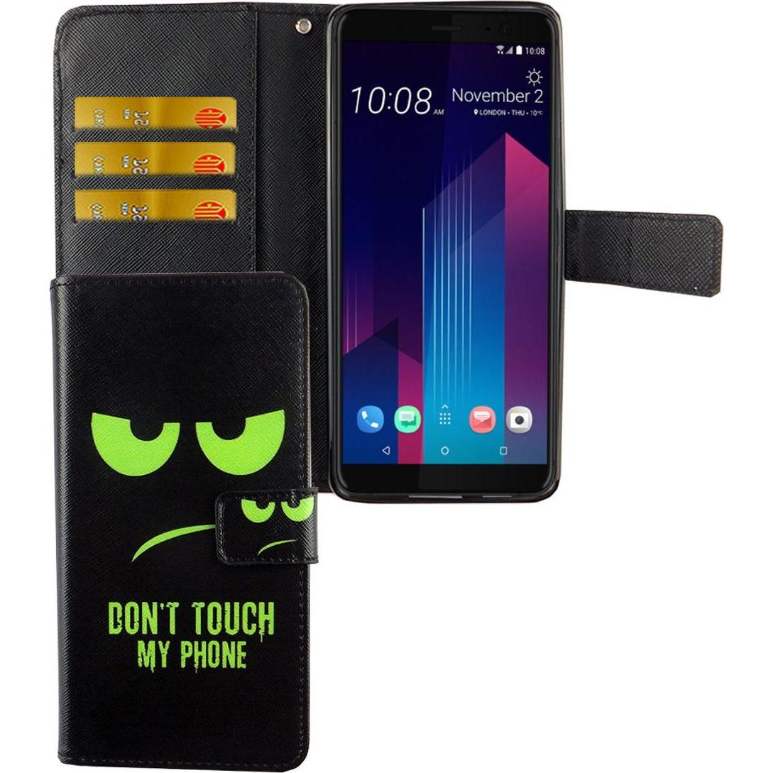 Thumbnail - König Design Hülle Handy Schutz für HTC U12 Plus Case Cover Tasche Wallet Etui Handyhülle Neu (HTC U12+), Smartphone Hül...