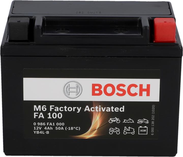 Actual product image Bosch Automotive GEL motorbike battery (12 V, 4 Ah, 50 A)