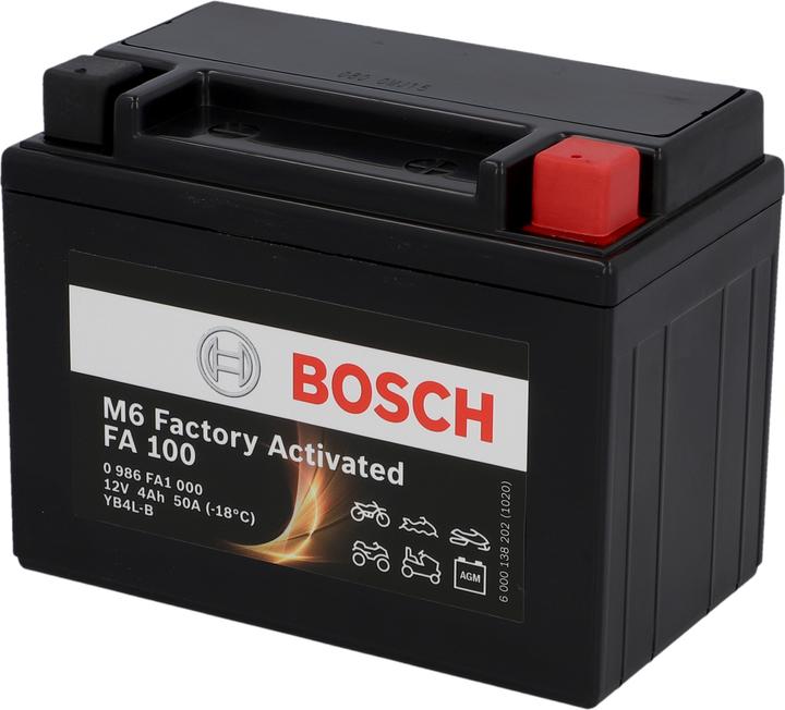 Actual product image Bosch Automotive GEL motorbike battery (12 V, 4 Ah, 50 A)