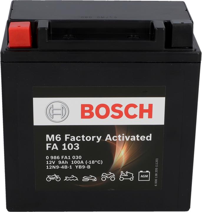 Produktbild Bosch Automotive M6 Factory Activated FA103 (12 V, 9 Ah, 100 A)