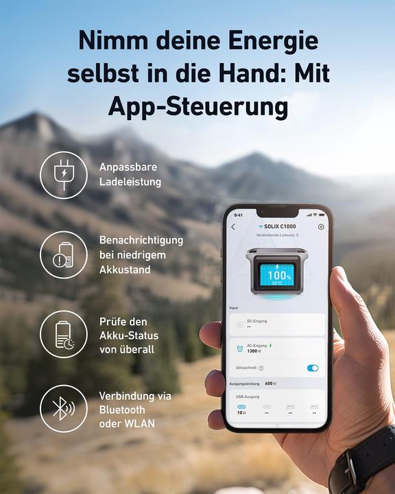 Image du produit Anker Solix SOLIX C1000X (1056 Wh, 12.90 kg)
